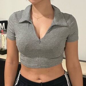 Y2K collared shirt